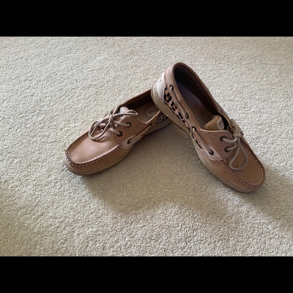 Women’s Sperry Leopard Boat Shoes | Size 7 - Picture 1 of 6